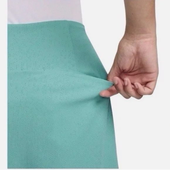 Nike Women's Dri-Fit ADV Tour Turquoise Skirt W/Shorts H/R Size-S NWT - Picture 5 of 14